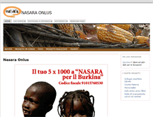 Tablet Screenshot of nasaraonlus.org